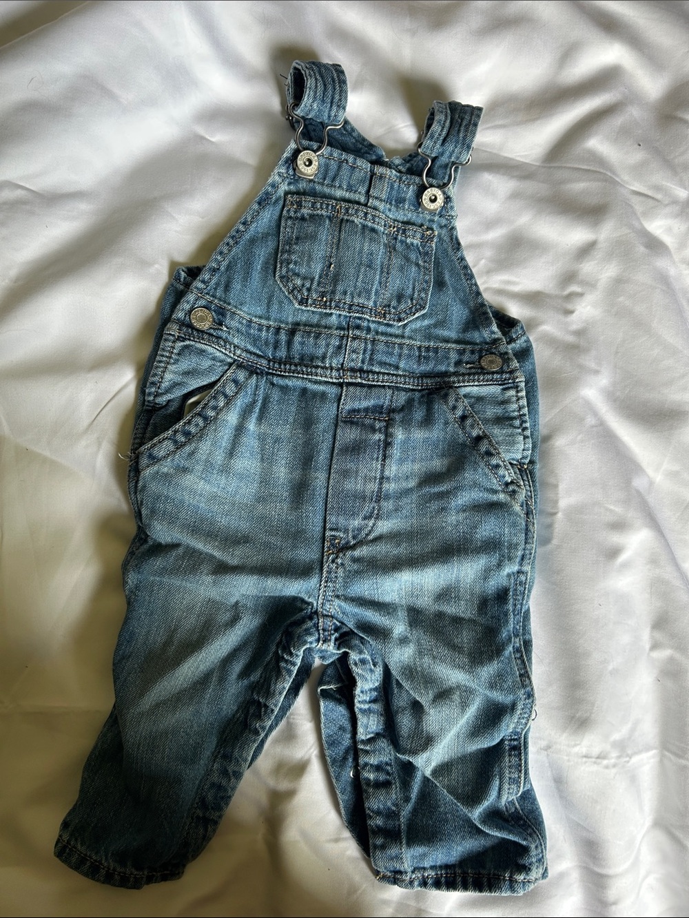 Gap Baby Denim Overalls - Blue